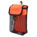 Scuba Diving Gear Bag, Finger Reel/SMB Safety Surface Marker Buoy Mesh Storage Pocket, Snorkeling Equipment Holder Carry Pouch Orange