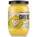 Organic Ghee Butter Grass Fed Clarified  16 Oz Ghee Butter  Unsalted Butter Certified Organic Ghee Oil  Perfect for Paleo, Keto, Lactose & Gluten Free Diet
