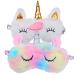 Kids Sleep Mask 2 Pack Cute Unicorn Eye Mask for Princess Sleeping Night Blindfold Bed Eye Covers for Children