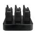Retevis RT22 Walkie Talkies Rechargeable Hands Free 2 Way Radios Two-Way Radio(6 Pack) with 6 Way Multi Gang Charger with 6 Way Multi Unit Charger