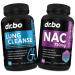 DR. BO Lung Cleanse Support Supplements - NAC Supplement N-Acetyl Cysteine Pills - 750mg N Acetyl Cysteine Formula - Respiratory Health