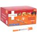 Brandzig U-100 Pet Insulin Syringes 29G 3/10cc, 1/2" 100-Pack