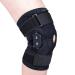 Plus Size Knee Brace for Women & Men Hinged Knee Brace with Side Stabilizers Adjustable Open Patella Knee Brace for Arthritis Pain and Support,Meniscus Tear,ACL,MCL,Injury Recovery,Pain Relief,Rodilleras para Dolor de Rodi…