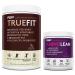 RSP NUTRITION TrueFit Protein Powder (Chocolate 2 LB) with AminoLean Pre Workout Energy (BlackBerry Pomegranate 30 Servings)