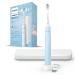 PHILIPS Sonicare Electric Toothbrush DiamondClean Phillips Sonicare Rechargeable Toothbrush with Pressure Sensor Sonic Electronic Toothbrush Travel Case Blue