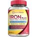 Doctor's Recipes Blood-Supporting Iron Supplement 36mg Elemental Iron (Ferrous Bisglycinate) No Constipation Vitamin C for Enhanced Absorption with Vitamin B6 Folate & B12 60 Vegan Capsules