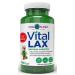 Vital Planet - Vital Lax Natural Laxative Colon Cleanse Supplement for Occasional Constipation with Magnesium Hydroxide Slippery Elm Aloe and Triphala to Support Normal Bowel Regularity 100 Capsules