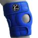 Adjustable Kids Knee Brace Support - Knee Support for Youth, Arthritis, ACL, MCL, LCL, Sports Exercise, Meniscus Tear, Dance. Open Patella Neoprene Stabilizer Wrap for Children, Boys, Girls (Blue) One Size Blue