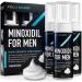 Minoxidil 5% Foam (3 Month Supply) by FolliGuard - Aerosol Foam Hair Regrowth Treatment for Men with Added Biotin and Herbs - Extra Strength for Men