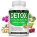 Detox Cleanse Liver Colon Cleanser Body Detoxifier - Natural 5 Day Detox, Support Digestion System, Flush Toxins & Urinary Tract, Milk Thistle Extract, for Men Women, 60 Capsules, Toplux Nutrition One