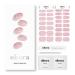 ohora Semi Cured Gel Nail Strips (N Pixie Dust) - Works with Any Nail Lamps Salon-Quality Long Lasting Easy to Apply & Remove - Includes 2 Prep Pads Nail File & Wooden Stick