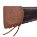 WAYNE'S DOG Leather Universal Recoil Pads, Slip On Gun Buttstock Extension for Shotguns Rifles Brown Black