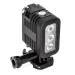 Ultimaxx 40m (131 FT) Waterproof LED Underwater Dive Light for GoPro Hero 3,4,5,6,7,8,9,10 &11 & Any Similar Sized Action Camera