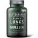 Betterbrand BetterLungs Daily Respiratory Health Supplement (60 Capsules) | with Mullein Leaf, Elderberry, Vitamin D, Ginseng and Reishi Mushroom | for Lung Health, Allergy, Sinus, and Mucus Relief