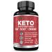 Keto Weight Loss Diet Pills : Rapid Fat Burner Metabolism and Energy Ketosis Diet Pills for Men and Women - All Natural Gluten/Sugar Free Supplements with Raspberry Ketones - 60 Veggie Capsules (1)