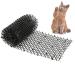 One Sight 6.5 Ft Scat Mat for Cats with Spikes, Cat Repellent Outdoor, Cat Deterrent Indoor, Dog Digging Deterrent for Garden and Fence, Cats Stopper Network, 78x11 inches Black