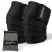 KARM Knee Wraps for Weightlifting (Pair) with Bag - Knee Wraps for Squatting   Knee Strap Bands for Crossfit  Gym  WOD  Cross Training  Pain. Powerlifting Knee Support for Women  Men (78 inches) Black 78 Inch / 198 cm