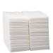 Disposable Linen-Feel Guest Hand Towels (100 Pack) - Luxury Bathroom Napkins White Cloth-Like Paper Towel Great for Dinner, Party, Wedding.