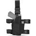 Tacticon Universal Drop Leg Holster | Combat Veteran Owned Company | Tactical Thigh Holster with Mag Pouch | 500D Nylon Adjustable 1911 Gun Holster Fits Any Size Pistol or Glock 19 19x 17 21 43x P320 Tactical Black Right-H