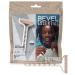 Bevel Essential Disposable Safety Razors for Men, Double Edge Stainless Steel Blade Helps Prevent Nicks and Razor Bumps, Travel Essentials, 5 Count