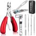 Podiatrist Toenail Clippers for Seniors Thick Toenails, Professional Pedicure Tools Kit, Toe Nail Clippers Adult Thick Nails Long Handle, Ingrown Toenail Tool Removal Kit for Seniors, Men, Pedicure