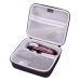 LTGEM EVA Hard Storage Case for Wahl Professional 5-Star Cordless Magic Clip Clippers #8148 #8451 #8545 #8509 - Carrying Organizer Bag