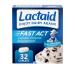 Lactaid Fast Act Lactose Intolerance Relief Caplets with Lactase Enzyme, 32 Travel Packs of 1-ct. 32 Count (Pack of 1)