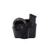 Safariland 573 Glock 17 22 Open Top Paddle Magazine Pouch with Handcuff Case Right Hand STX Plain Black