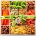 Dried Fruit & Nuts Gift Basket in Reusable Wood Tray + Green Ribbon (12 Assortments) Holiday Christmas Gourmet Bouquet Arrangement Platter, Birthday Care Package, Healthy Food Kosher Snack Box