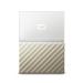 WD 4TB White-Gold My Passport Ultra Portable External Hard Drive - USB 3.0 - WDBFKT0040BGD-WESN (Old Generation)