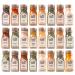 iSpice Starter Spice Set- Seasonings Starter Kitchen Spices Set for Cooking - Spices Variety Pack Herb, Spice & Seasoning Gifts Home Basic Spice Set | 24 Pack Starter Spice Gift Set | Kitchen Fusion