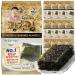 KIMNORI Kwangcheonkim Seasoned Seaweed Snacks  12 Individual Packs Sheets Premium Natural Roasted Laver Nori 4g 0.14 Ounce     0.14 Ounce (Pack of 12)